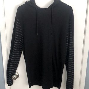 EUC Volcom Men’s Long Sleeve Knit Hooded Pullover - Sz Large